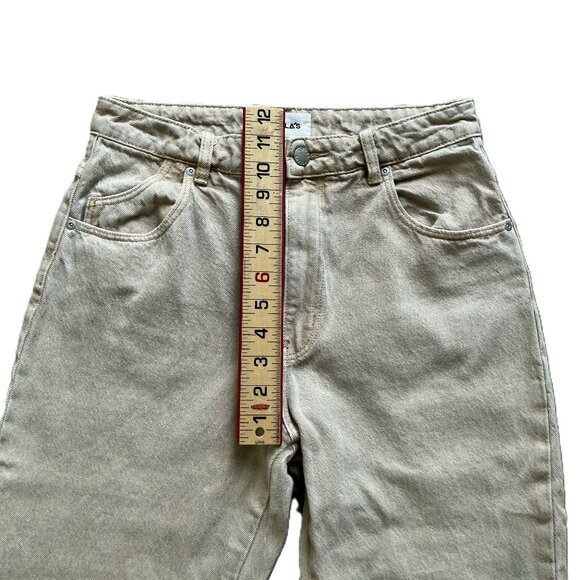 Rolla's Original High Rise Straight Leg Jeans Sand Beige Denim Women's US 29 - Picture 2 of 10